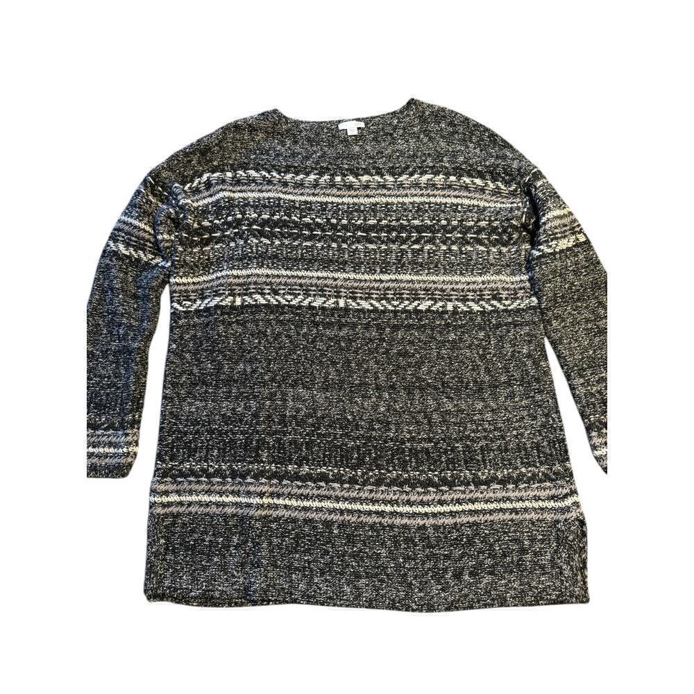 J Jill Sweater Black/White Size XS